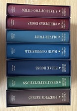 7 × Charles Dickens – Folio Society Hardback (2011 & 2012) – Excellent Condition
