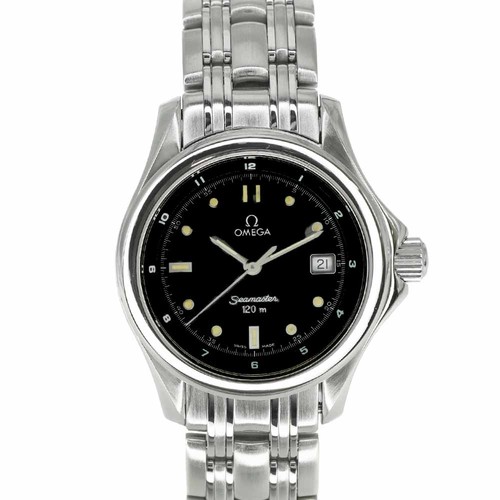 Omega seamaster 120 - black, dial