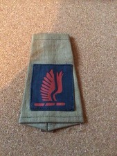 WW2 RARE24th Independent Guards Brigade Group Slip On Epaulette  Title RARE