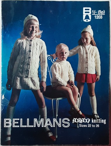Orig vtge bellmans aran child - vtge,