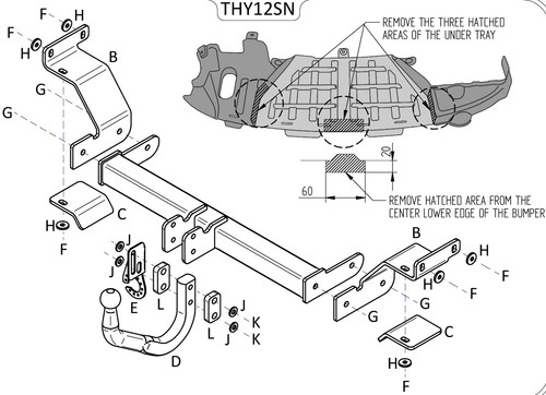 Towtrust swan neck automotive - swan,