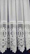 White Lace Cheap Net Curtains
