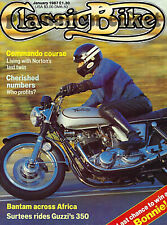 Triumph Tiger TR6R 350cc Moto Guzzi Racer 850 Norton Commando Matchless G80CS