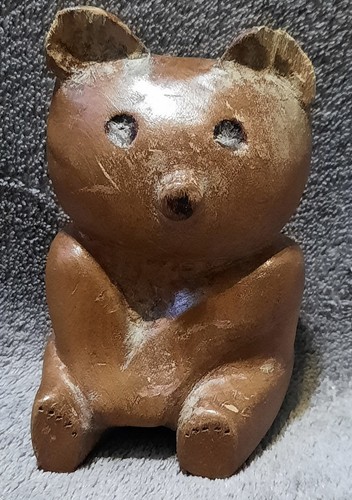 Vintage hand carved wooden - vintage,