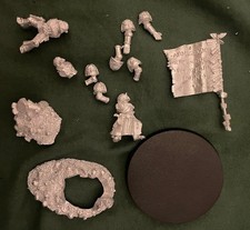 Iwo Jima Space Marine Skullz Diorama Skulz Warhammer 40k Rare Oop limited editio