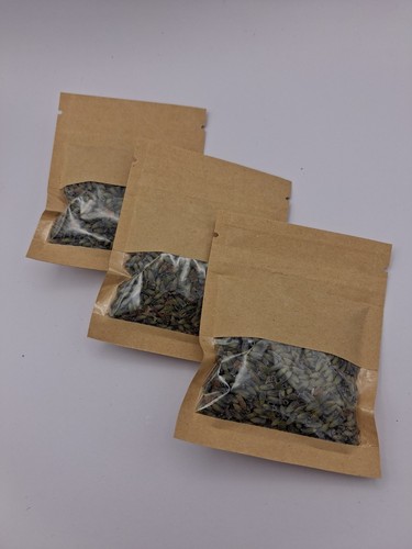 Dried white lavender - dried,