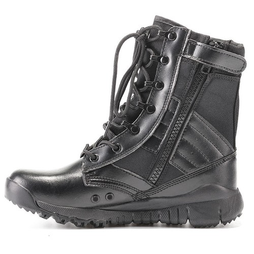 Men leather military - men's,
