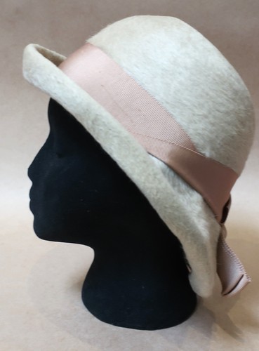Vintage 1950s ladies wool hat - 1950s,