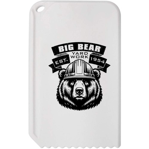 Big bear yard work plastic - bear, work'