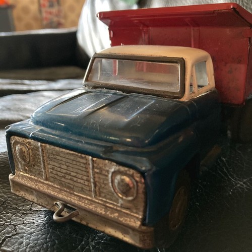 Asahi toy tin car - asahi,