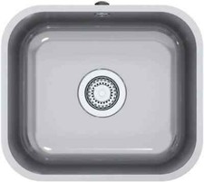 Astracast Perth Stainless Steel Undermount Kitchen Sink + Waste Option 450x395mm