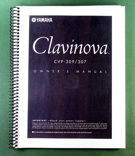 Yamaha cvp 309 - yamaha, cvp-307