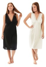 New ladies polycotton lace - new,
