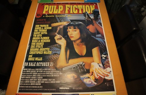 Pulp fiction movie poster - movie, huge
