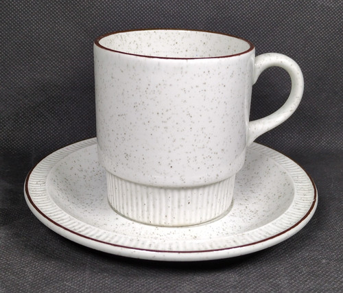 Poole pottery cup saucer - poole,