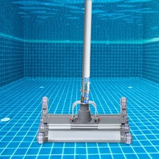 14in Swimming Pool Vacuum Cleaner Aluminum Alloy Dirt Suction Head Pool Cleaning