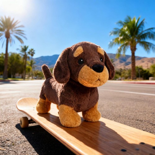 Dachshund dog soft plush - soft, toy