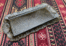 Metal Decorative Tray, Floral