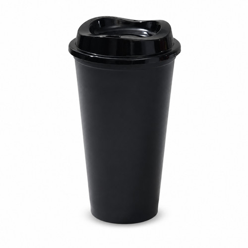 Plastic straw cup large - plastic,