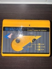 Vintage Waltham yellow stereo