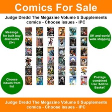 Judge Dredd The Megazine Volume 5 Supplements comics - Choose issues - IPC