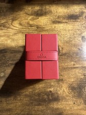 Genuine Omega Red Leather