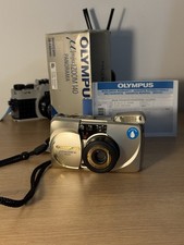 BOXED Olympus mju i zoom 140 deluxe P&S Film Camera with 35 mm lens stylus epic