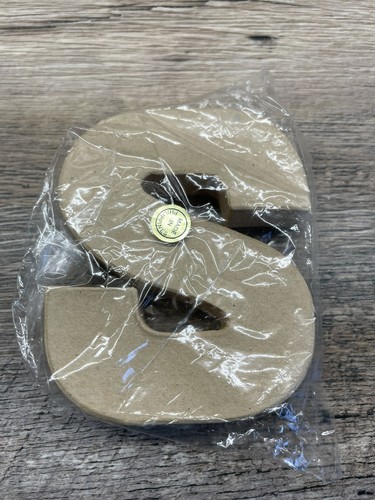 Papier mache letter 10cm - letter,