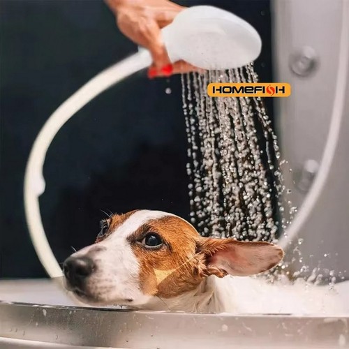 Double single tap shower spray - single,