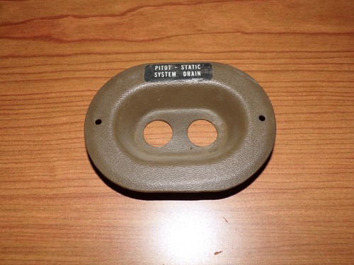 Piper pitot static drain cover - pitot,