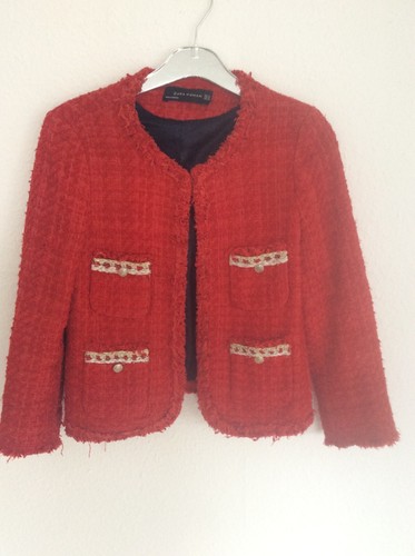 Zara red boucle - zara.,