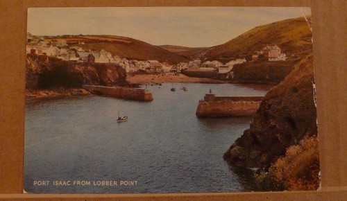 Posted 1970 postcard port - posted,