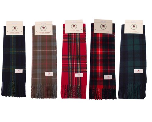 Tartan clan scarves find - tartan, a-w