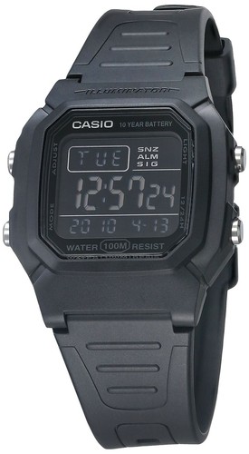 Casio men w800h quartz - casio, w800h-1b