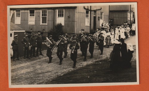 Real photo postcard military - photo,