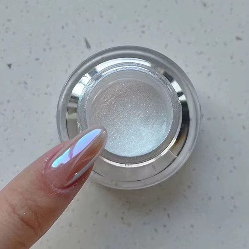 Aurora chrome nail powder - chrome,