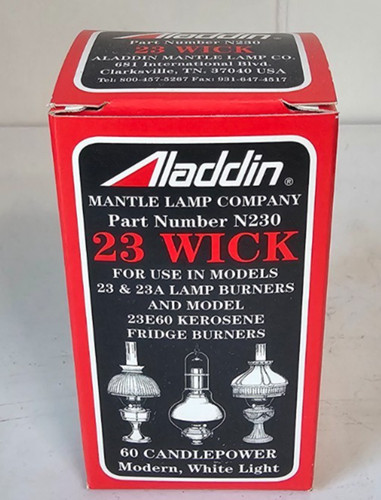 Aladdin wick model for oil - 23,