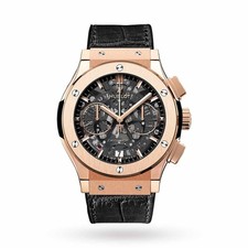 Hublot Classic Fusion Chronograph Aero 18K King Gold watch 525.OX.0180.LR