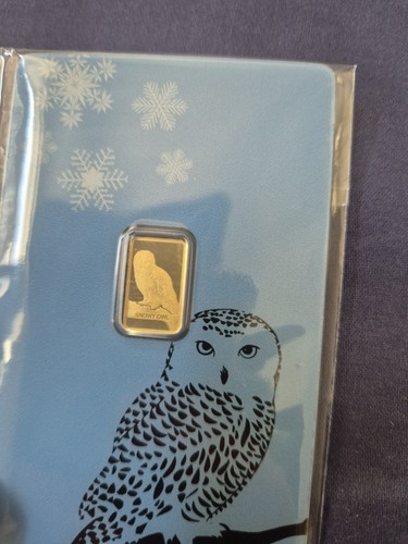 Pamp snowy owl 999 gold - 1g,