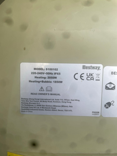 Bestway lay spa pump heater - lay-z-spa,