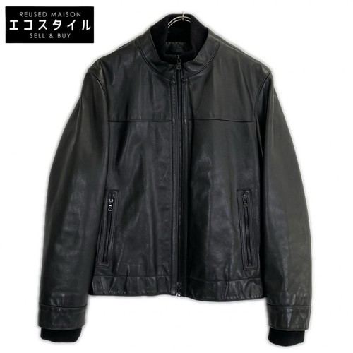 Neil barrett leather jacket - leather, xs