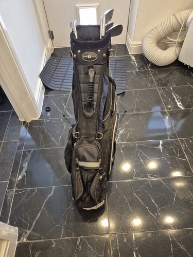 Top flite golf bag with - , clubs