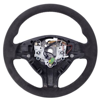 Leather steering wheel fit - leather,