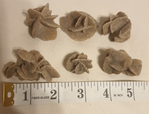 Desert sand roses - sand, x6