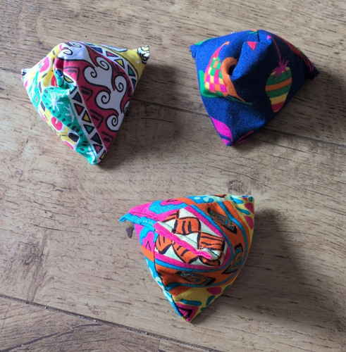 Set colourful fabric - of,