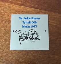 Sir Jackie Stewart F1 Tyrrell