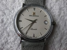 DELBANA Quartz , Mens Watch , Swiss Made, Used.