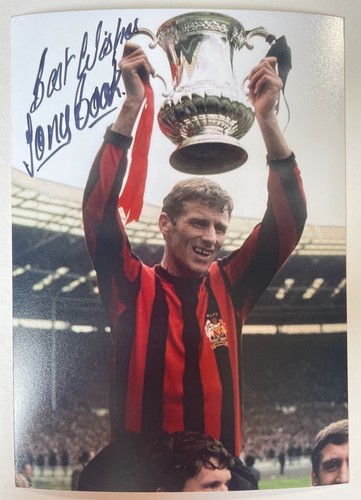 Tony book signed - signed, autograph
