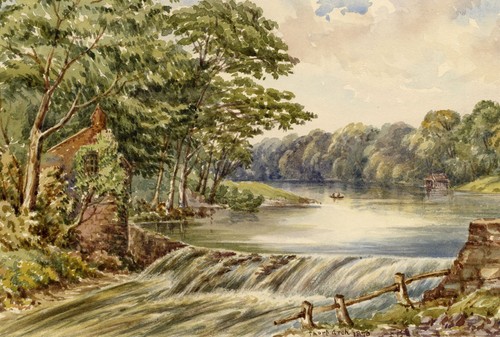 Thorp arch river wharfe - thorp,