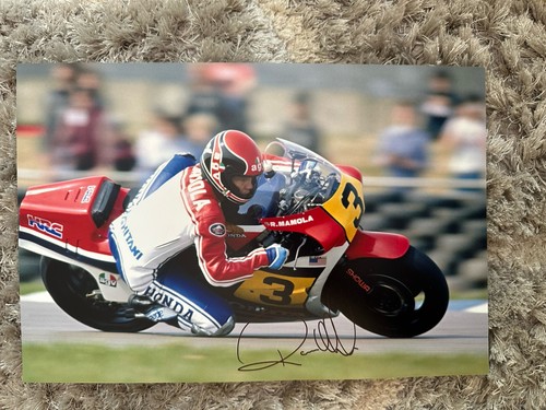 Randy mamola hand signed - hand,